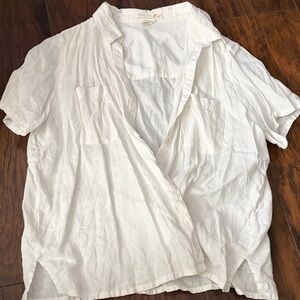 C&C California Linen White Shirt